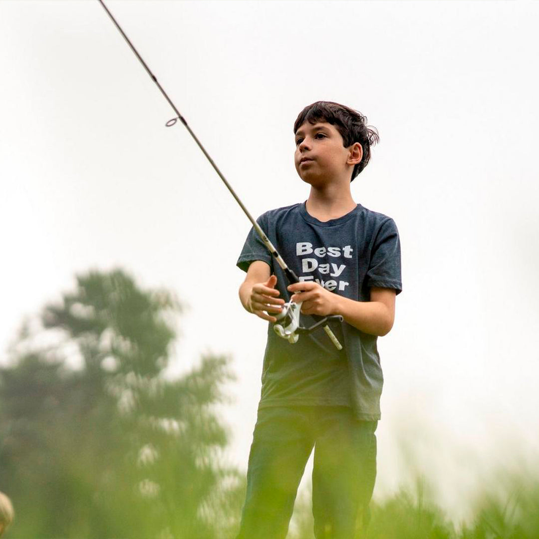 Caña Combo Abu Garcia Ike Dude Spinning 5.2:1 6' 2 pc