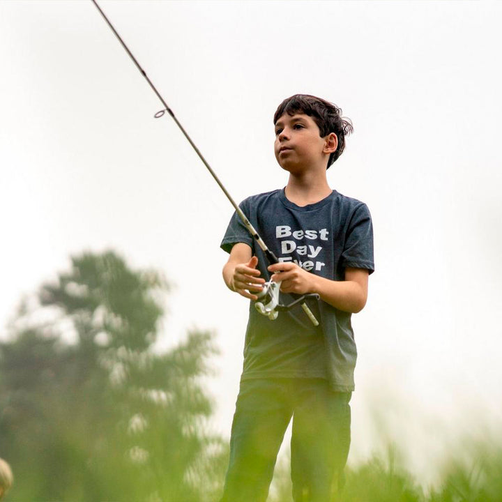 Caña Combo Abu Garcia Ike Dude Spinning 5.2:1 6' 2 pc