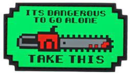 PARCHE ITS DANGEROUS CHAINSAW