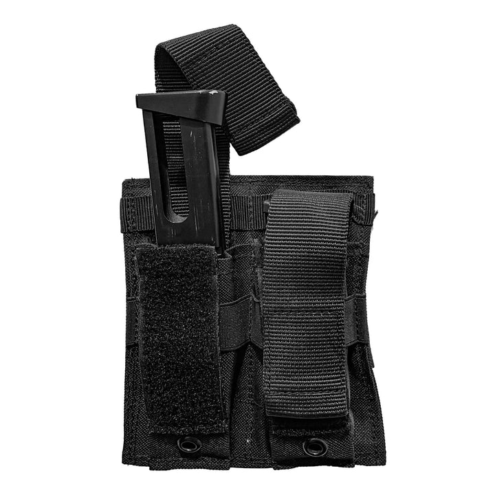 PORTA CARGADOR DOBLE MODULAR 9mm