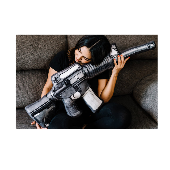 Assault Rifle Pillow