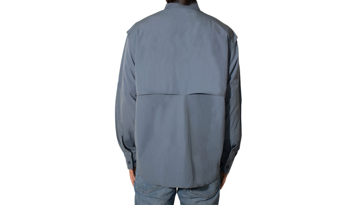 CAMISA FISIHING BLUE MANGA LARGA