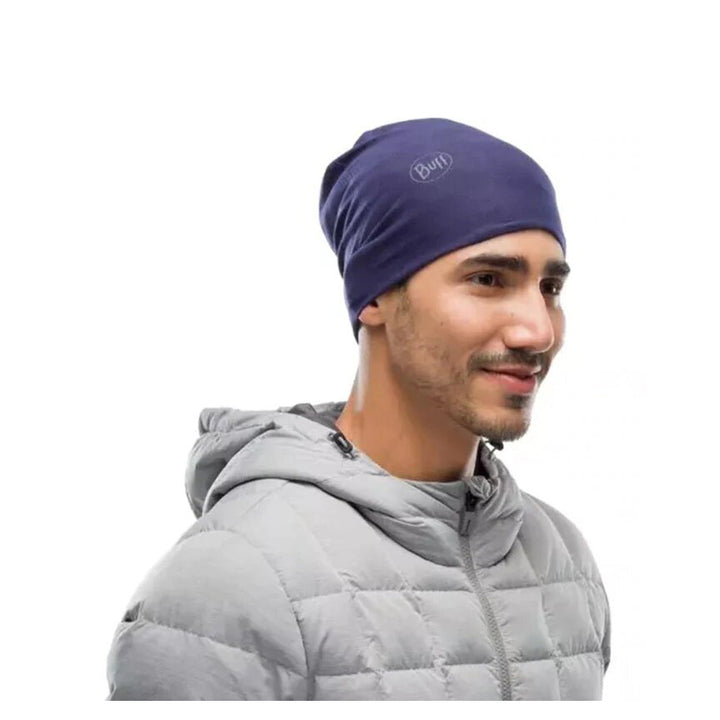 BUFF CUBRE CUELLO SOLID NIGHT BLUE DE MICROFIBRA