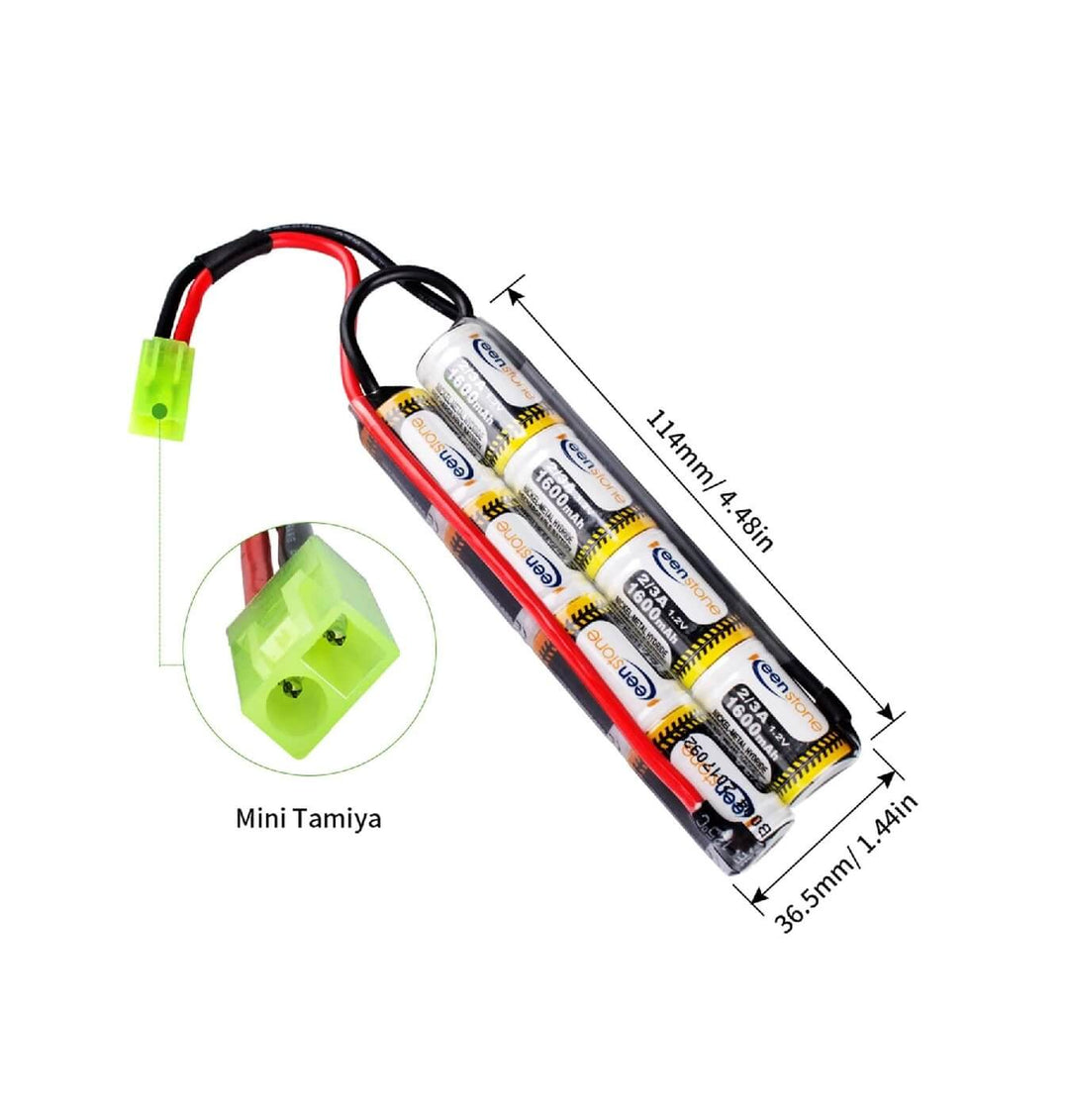Bateria Keenstone 9.6V 1600mAh Butterfly Nunchuck Airsoft