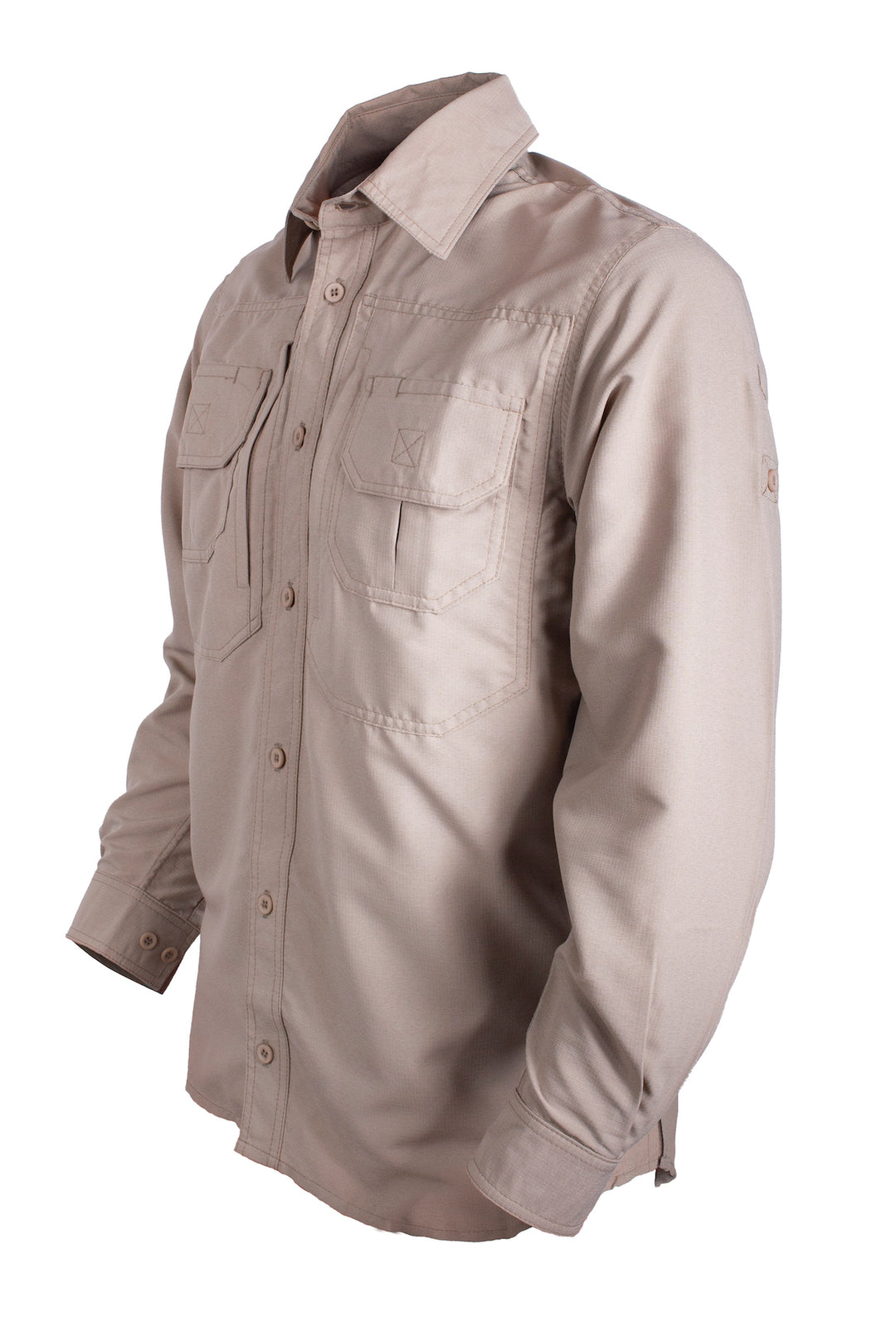 CAMISA KAY-TACTIC LARGA KHAKI