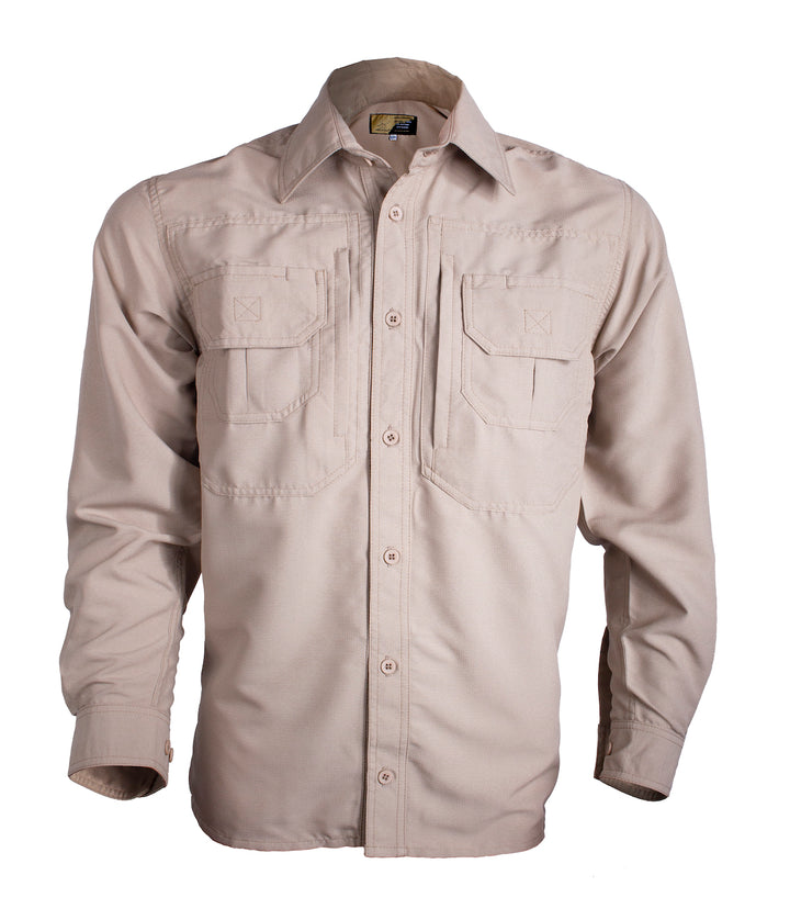 CAMISA KAY-TACTIC LARGA KHAKI