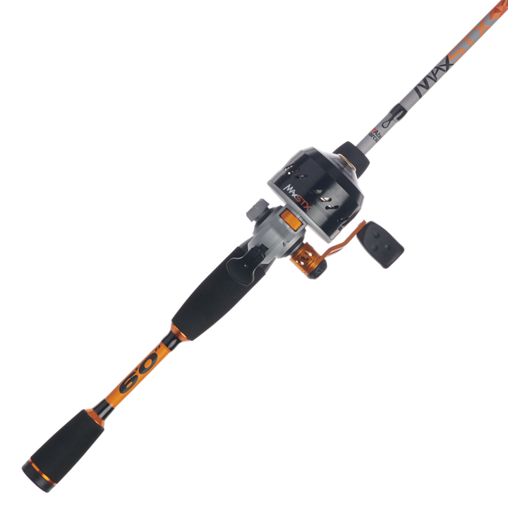 CAÑA COMBO ABU GARCIA MAX STX SPINCAST 6'0" 2 PC MEDIUM