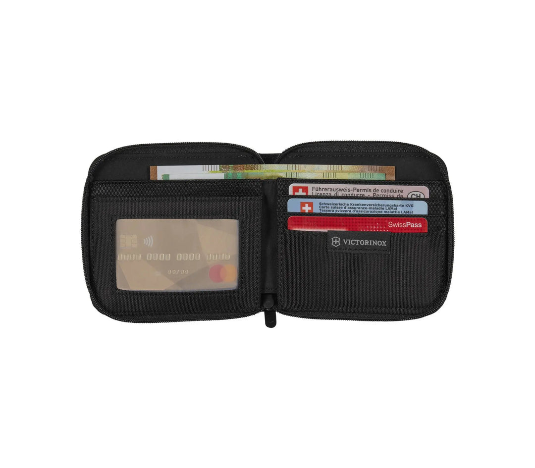 CARTERA DE NYLON Zip-Around Wallet
