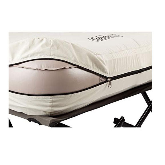 CATRE QUEEN CON COLCHON INFLABLE COLEMAN