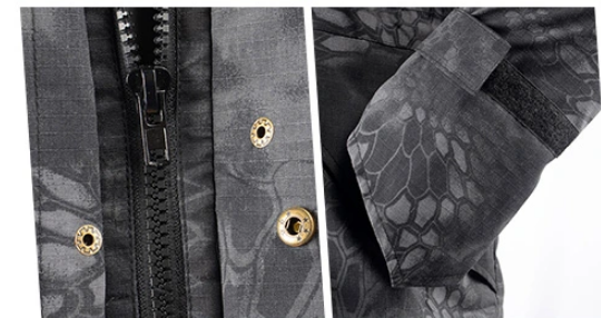 CHAMARRA G8 PARKA BLACK PYTHON