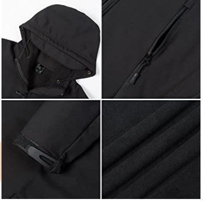 CHAMARRA SHARK BLACK