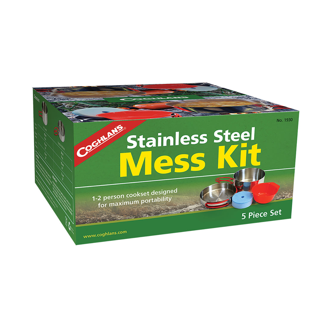 COGHLANS STAINLESS STEEL MESS KIT