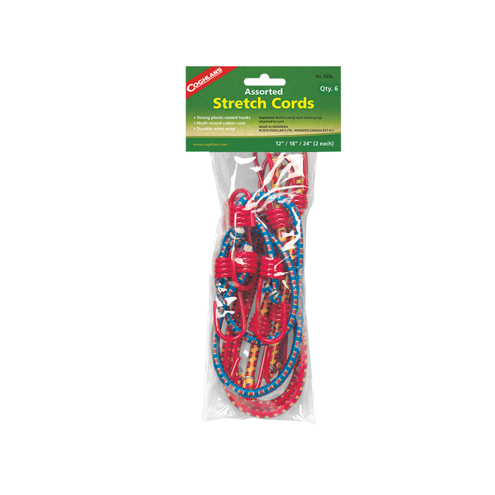 CORDONES ELASTICOS 6 piezas Surtidos COGHLANS