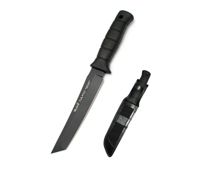 CUCHILLO TANO-19N HOJA TEFLONADA, 190MM MANGO RIGIDO DE GOMA