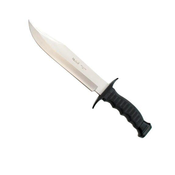 CUCHILLO MUELA MANGO NEGRO/ ZAMAK NEGRO , HOJA 220 MM