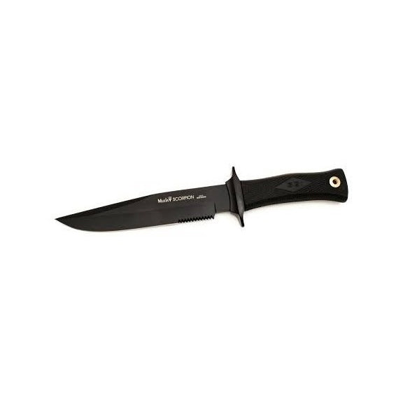 CUCHILLO MUELA SCORPION-18N NEGRO TACTICO 18cm