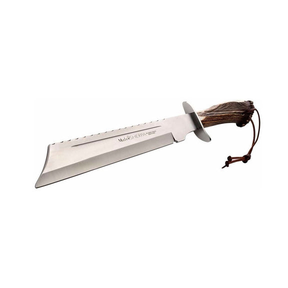 CUCHILLO MACHETE MYELA SHERPA VENADO,MANGO 160MM,330MM,850GR