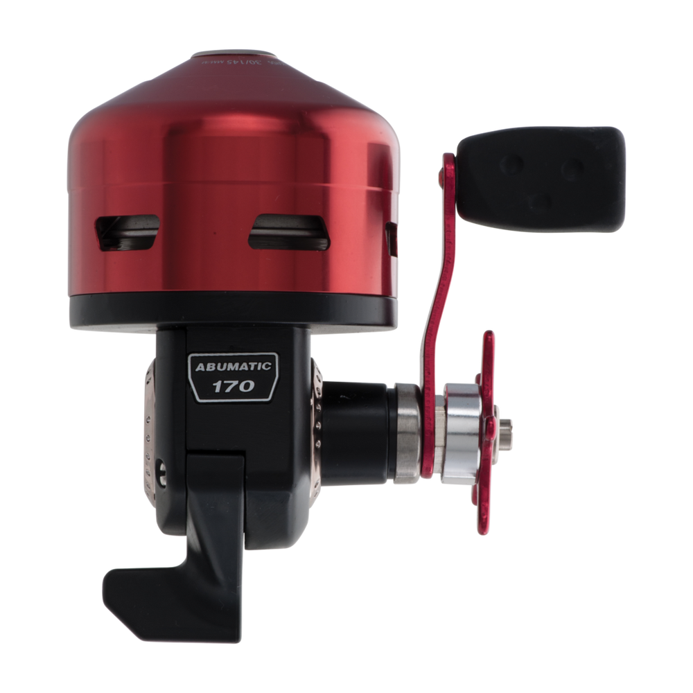 Carrete Abumatic 170 Spincast 12 lb/140 yd 3.9:1 Red/Black
