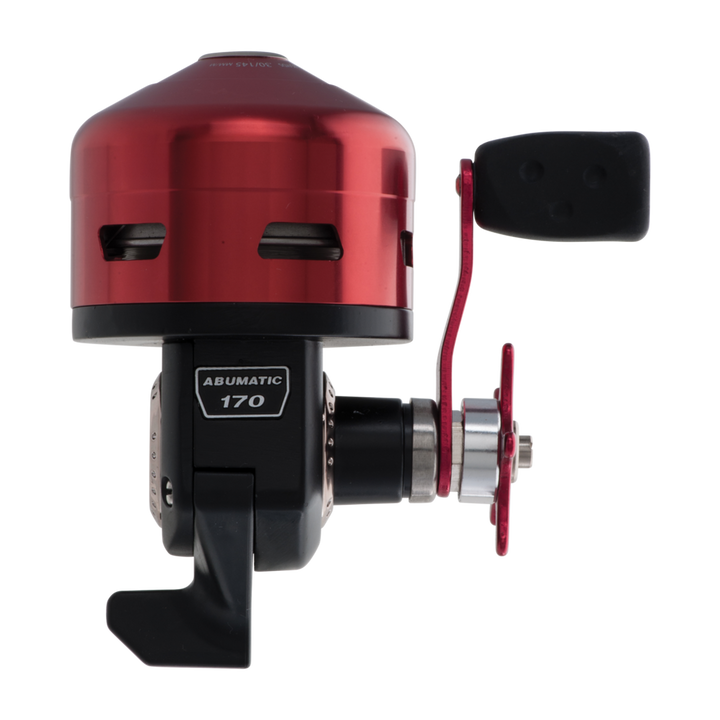 Carrete Abumatic 170 Spincast 12 lb/140 yd 3.9:1 Red/Black