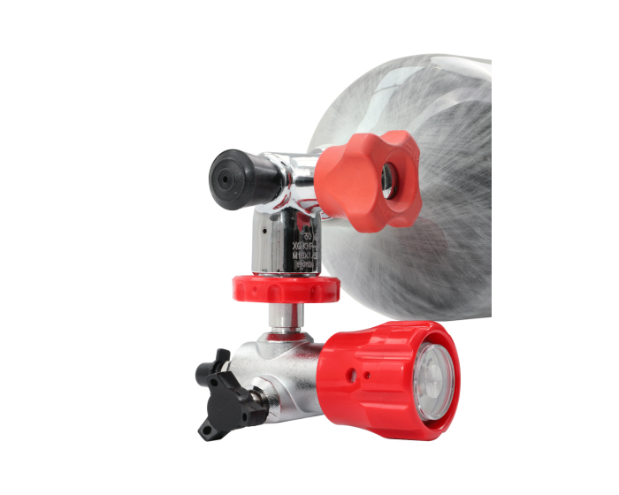 Cilindro de aire de fibra de carbono para rifles pcp