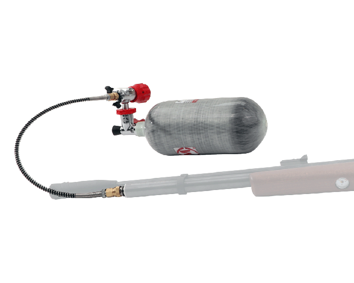 Cilindro de aire de fibra de carbono para rifles pcp