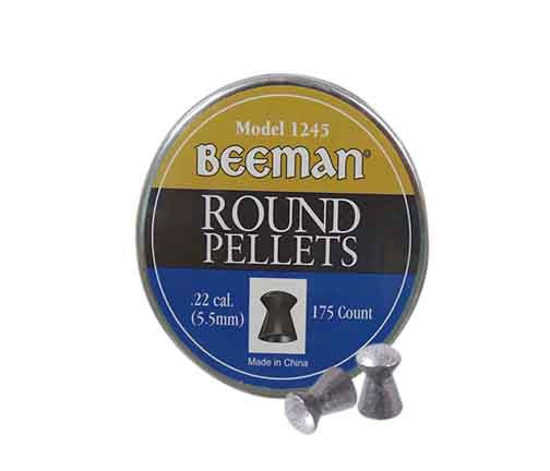 DIABOLO BEEMAN REDONDO CALIBRE 22(5.5mm) 175 Piezas