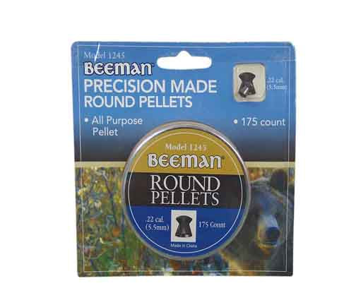DIABOLO BEEMAN REDONDO CALIBRE 22(5.5mm) 175 Piezas
