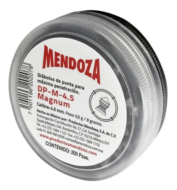 DIABOLO MAGNUM CAL. 4.5 MENDOZA - El Viajero del Norte