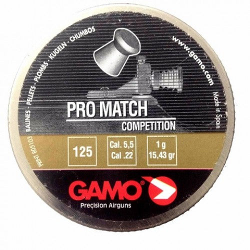 DIABOLO GAMO PRO MATCH-5,5 LATA C/125 6321825E57 - El Viajero del Norte
