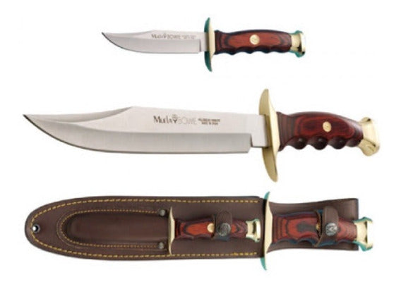 CUCHILLO MUELA MANGO DE MDERA BOWEI BW-22P 500573 - El Viajero del Norte