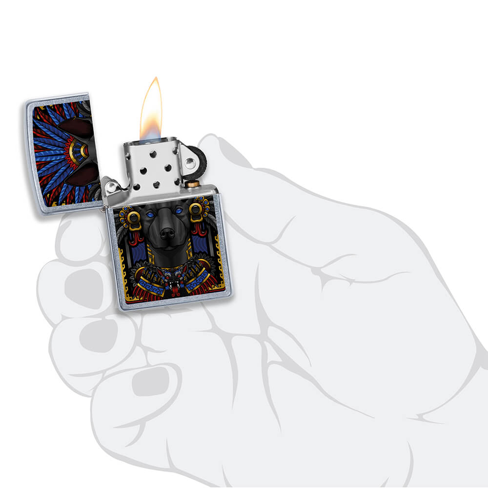 ENCENDEDOR ZIPPO DISEÑA TU MEXICO EL MICTLAN