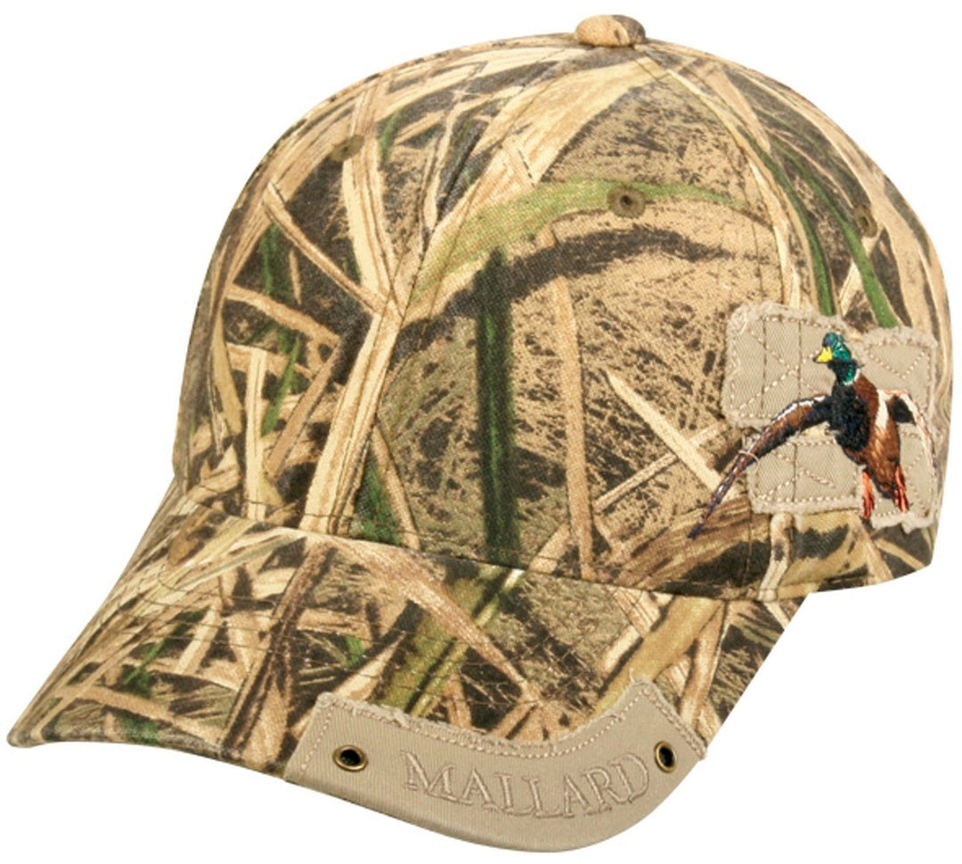 GORRA CAMO CON PATO LADO IZQUIERDO MOSSY OAK