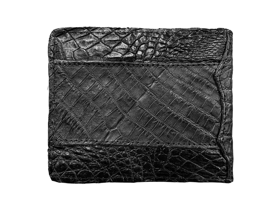 CARTERA COCODRILO NEGRO