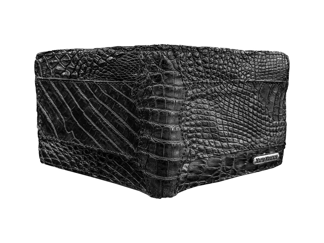 CARTERA COCODRILO NEGRO
