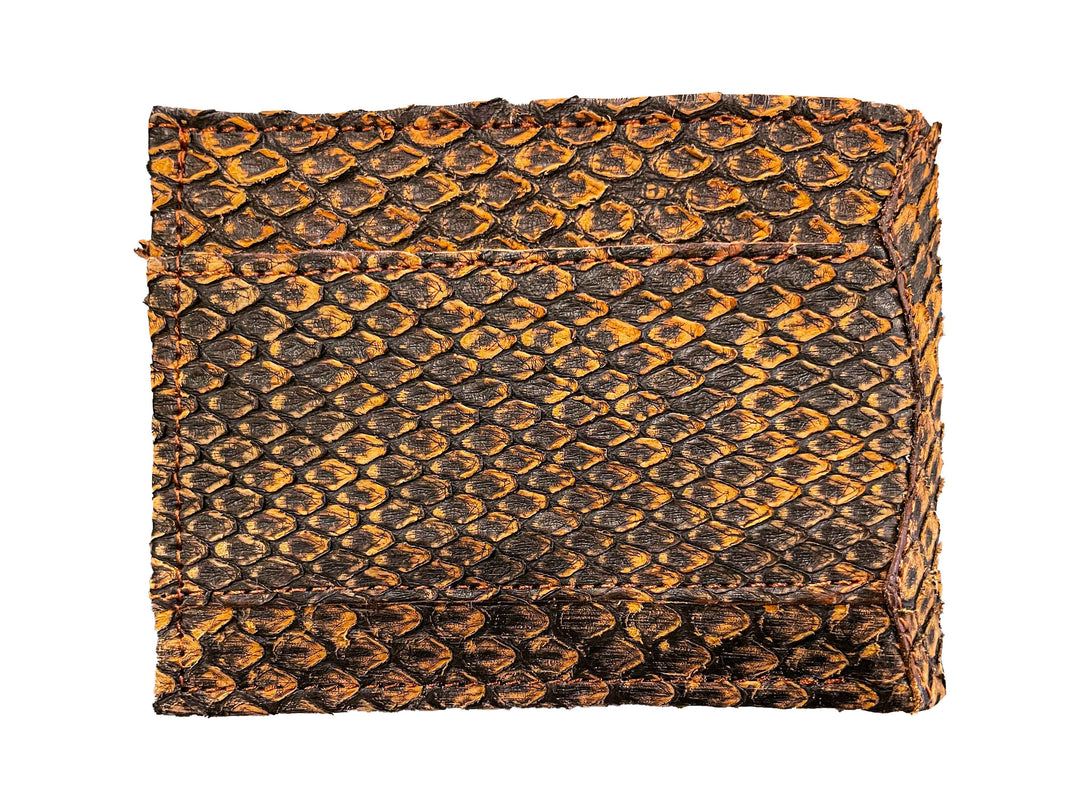 CARTERA PITON MIEL RUSTICO