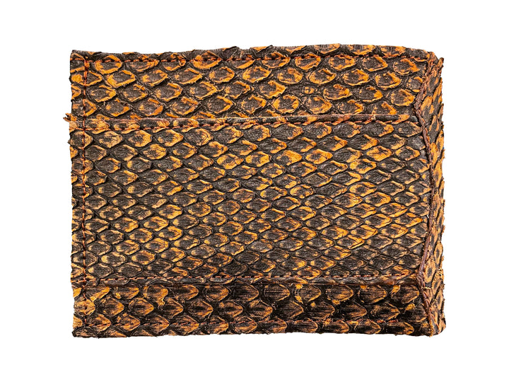 CARTERA PITON MIEL RUSTICO