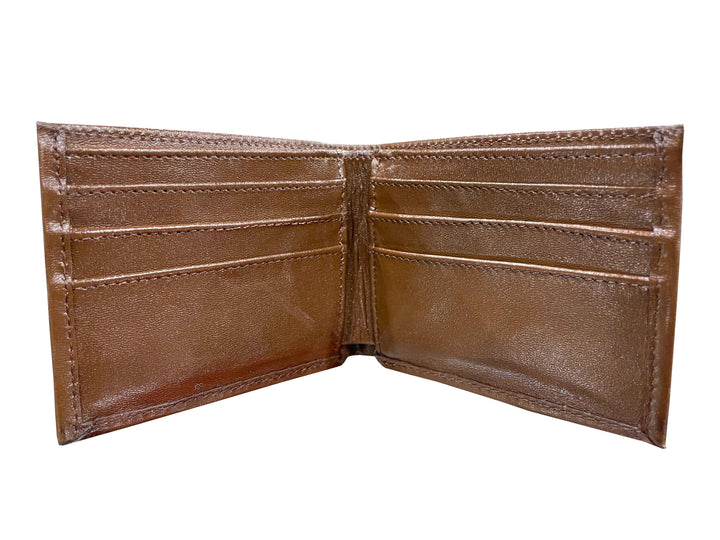 CARTERA PITON NATURAL CON PIEL CAFE