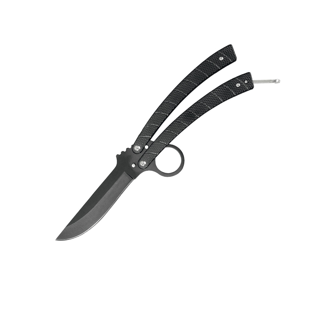 NAVAJA 4" MARIPOSA NEGRA LION TOOLS