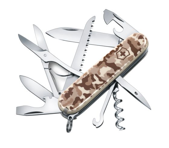 NAVAJA VICTORINOX HUNTSMAN Camuflaje Desert 15 Funciones - El Viajero del Norte
