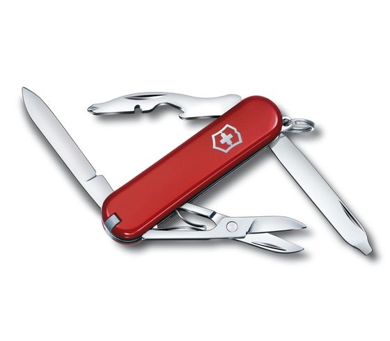 NAVAJA VICTORINOX RAMBLER Color Rojo 10 Funciones - El Viajero del Norte