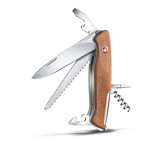 NAVAJA VICTORINOX RANGER WOOD 55 Madera Con 10 Funciones - El Viajero del Norte