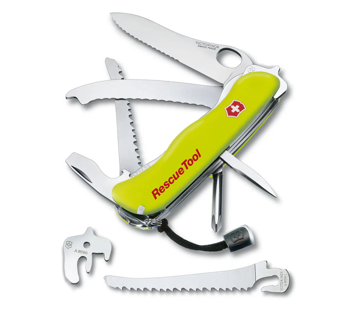 NAVAJA RESCUE TOOL YELLOW LUMINESCENT 13 FUNCIONES 111MM VICTORINOX