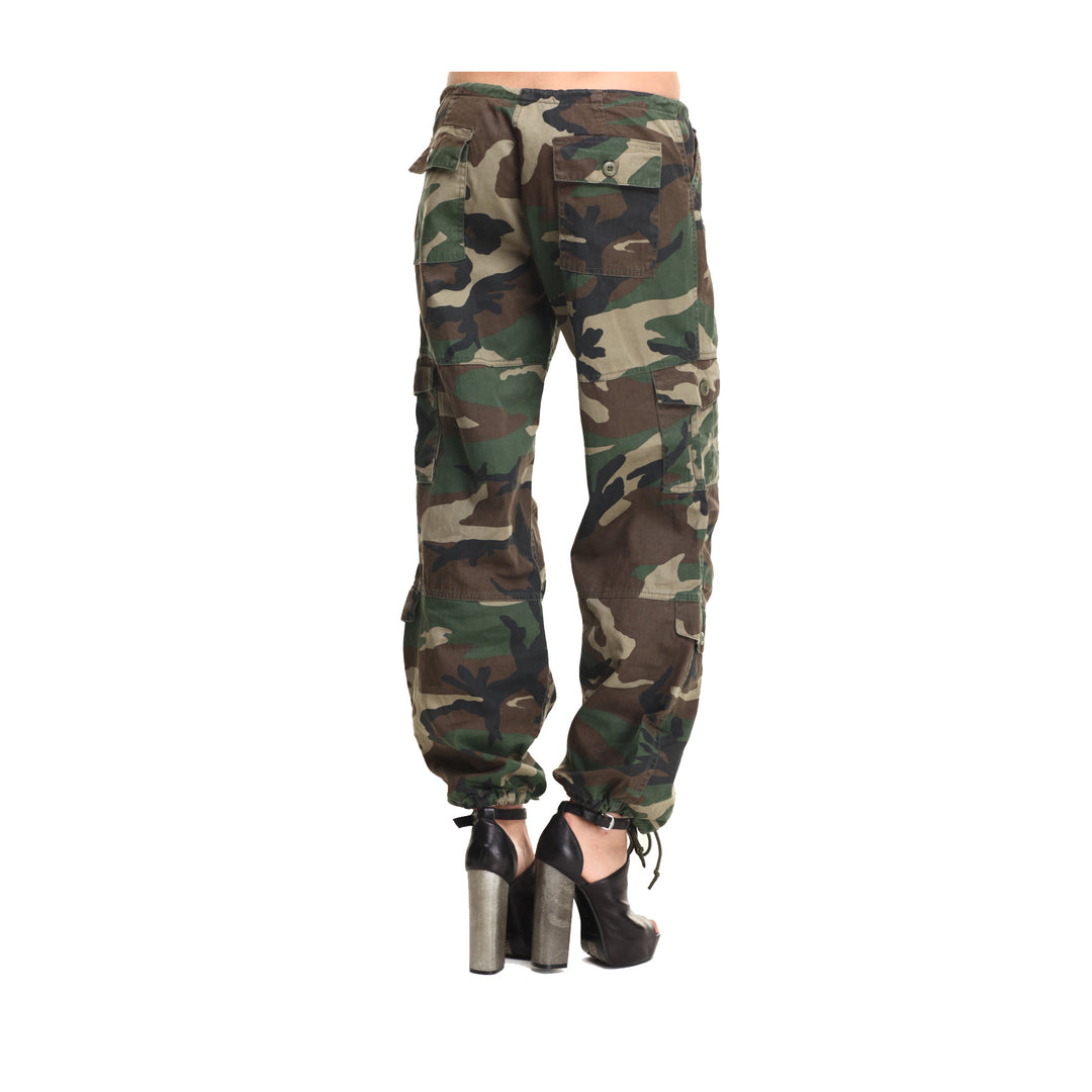 PANTALON DE DAMA CAMUFLAJE WOODLAND