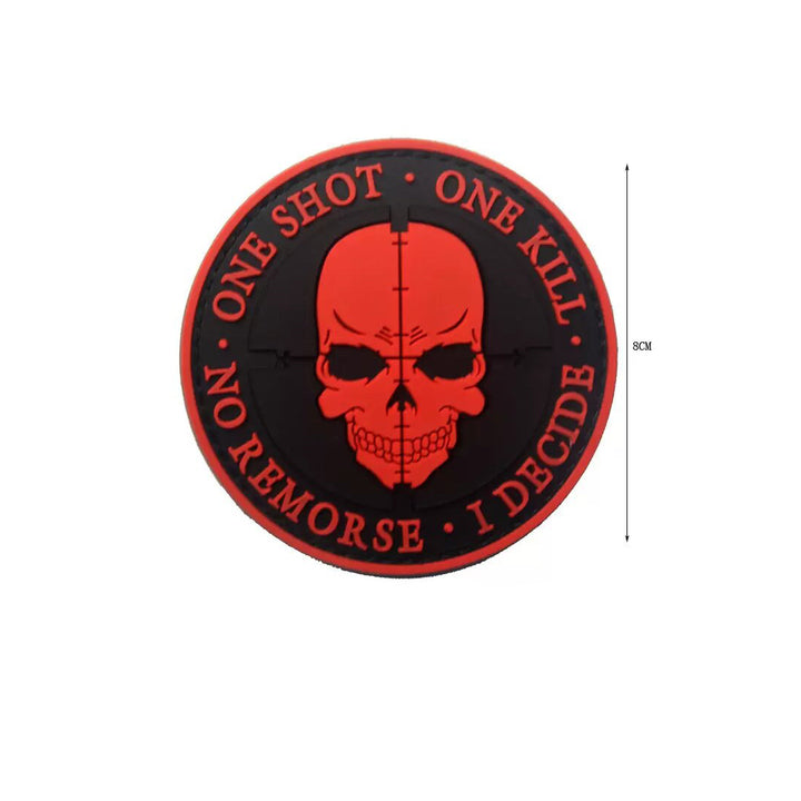 PARCHE ONE HOT ONE KILL 8 X 8CM