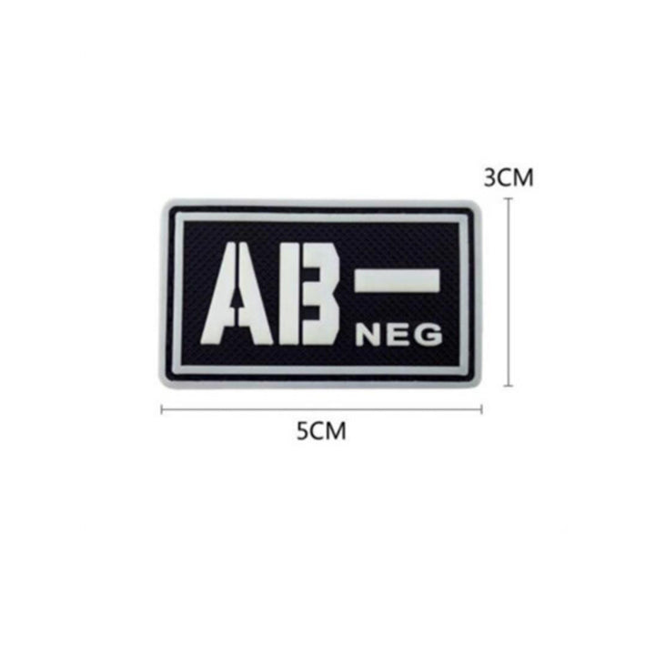 PARCHE SANGRE AB NEGATIVO
