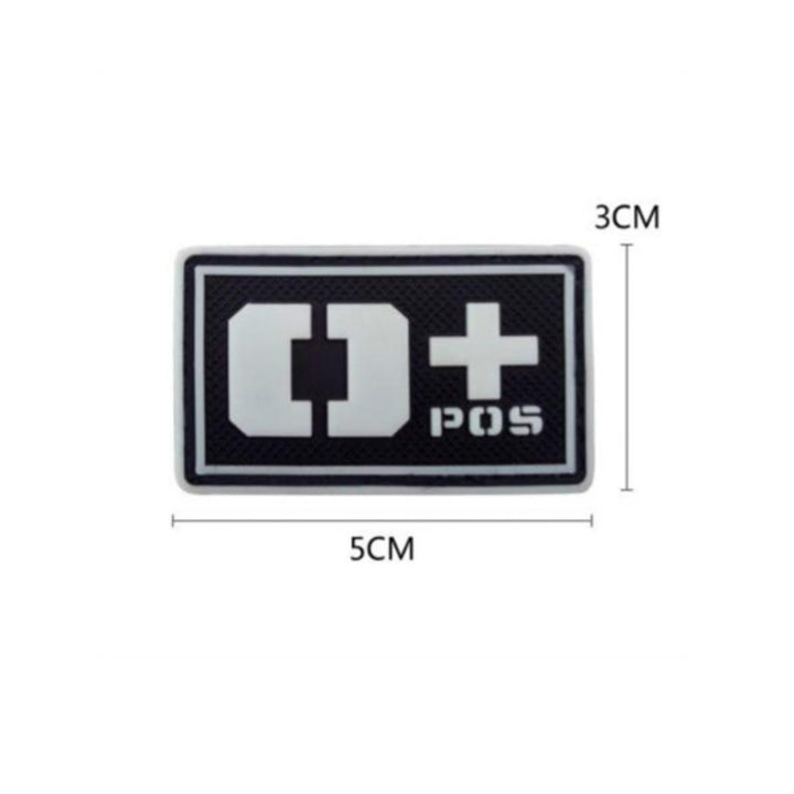 PARCHE SANGRE O POSITIVO