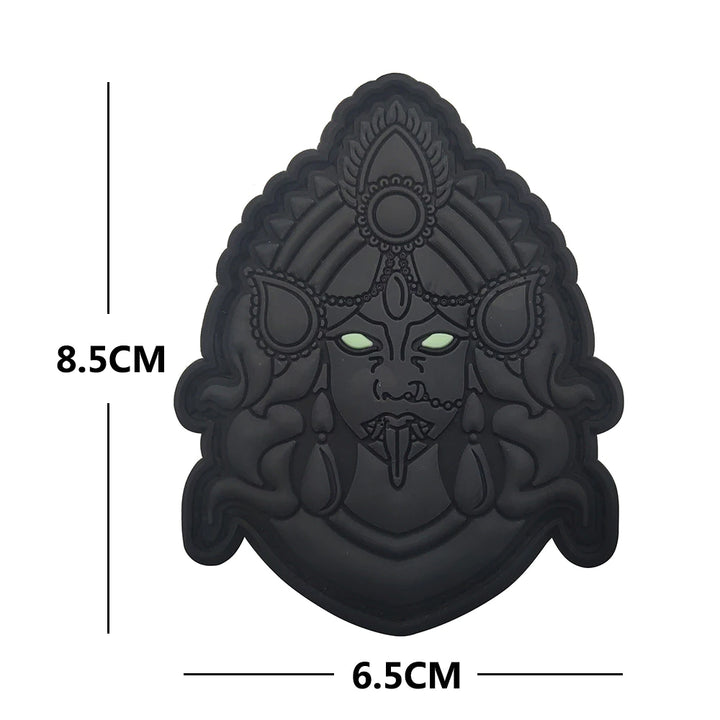 PARCHE SHIVA LEGEND BLACK GLOWING 8.5X 6.5CM