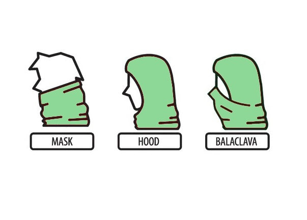 PASAMONTAÑA DE 3 PASOS ALGODON/LYCRA