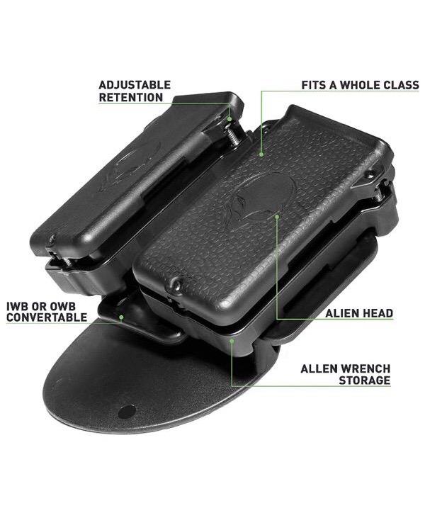 PORTA CARGADOR DOBLE 9mm y 40  doblefila ALIEN GEAR - El Viajero del Norte
