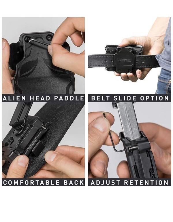 PORTA CARGADOR DOBLE 9mm y 40  doblefila ALIEN GEAR - El Viajero del Norte